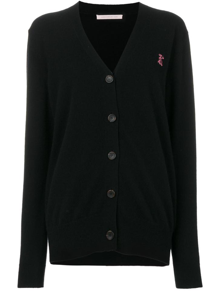 Christopher Kane K Logo Cardigan - Black