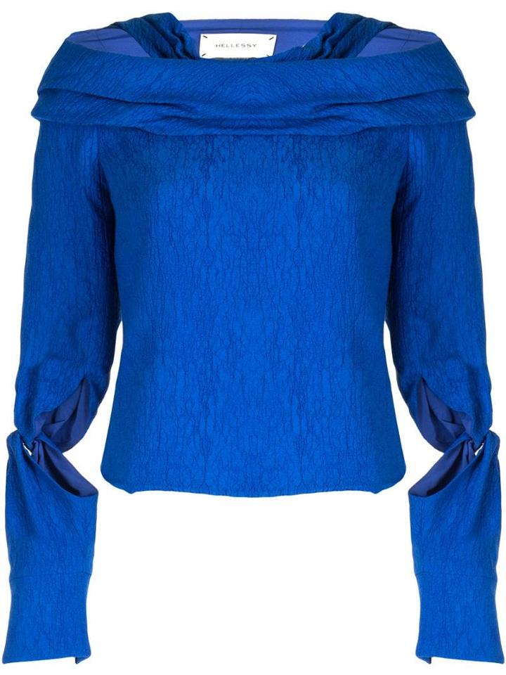 Hellessy Bianca Wrinkled - Blue