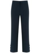 Egrey - Tailored Trousers - Women - Acetate/viscose - 42, Blue, Acetate/viscose