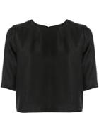 Partow Boxy Fit Top - Black