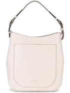 Burberry Buckled Detailing Tote, Women's, Nude/neutrals, Calf Leather