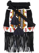 Figue Tribal Shoulder Bag - Black