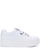 Tommy Jeans Flatform Sneakers - White