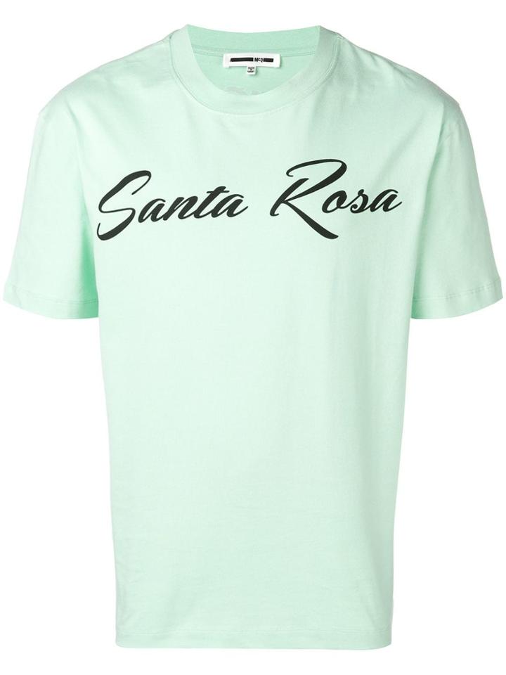 Mcq Alexander Mcqueen 'santa Rosa' T-shirt - Green