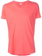Orlebar Brown V-neck T-shirt, Men's, Size: Xl, Pink/purple, Cotton