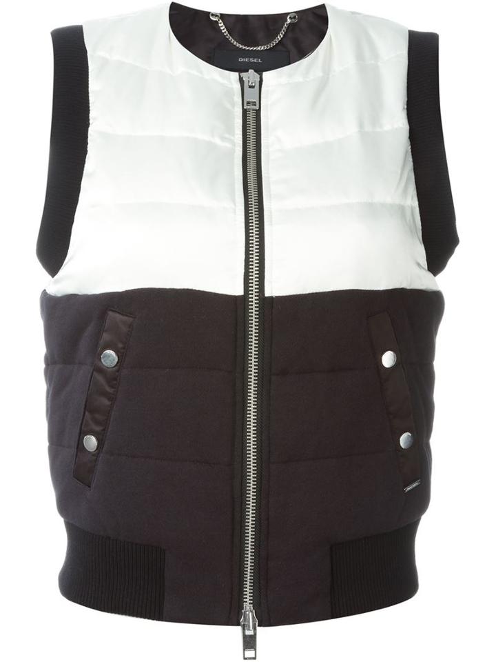 Diesel Colour Block Padded Gilet