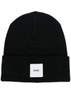 Oamc - Logo Beanie - Men - Wool - One Size, Black, Wool