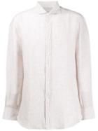 Brunello Cucinelli Micro-striped Shirt - Neutrals