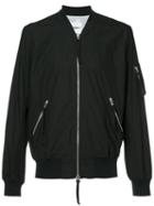 The Soloist - Bomber Jacket - Men - Cotton/acetate - 52, Black, Cotton/acetate