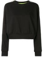 No Ka' Oi Cropped Sport Sweatshirt - Black