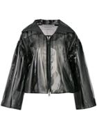 Valentino Transparent Rain Coat - Black