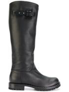 Ermanno Scervino Calf Length Boots - Black