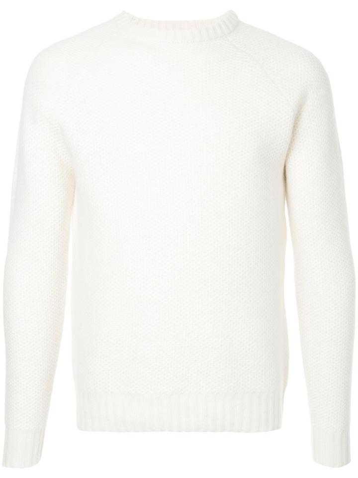 Estnation Crew Neck Pullover - White