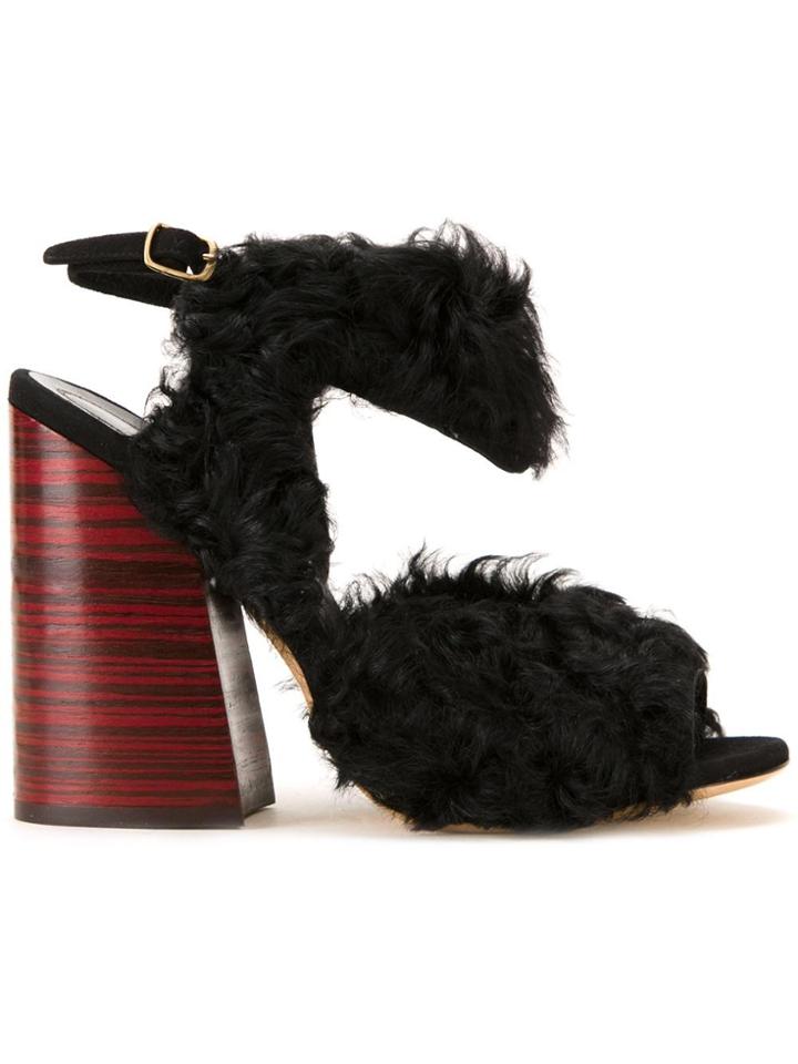 Ellery Sling Back Sandals - Black