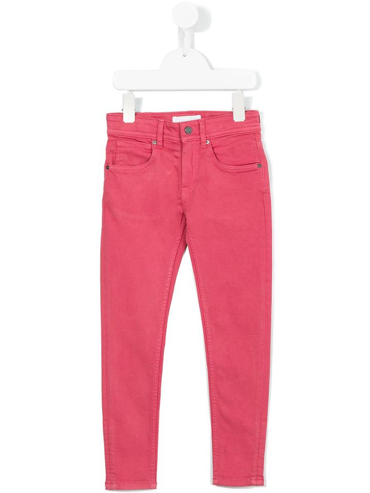 Burberry Kids Regular Jeans, Girl's, Size: 8 Yrs, Pink/purple