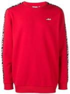Fila Logo Tape Sweatshirt - Red