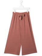 Caffe' D'orzo Wide Leg Trousers - Brown