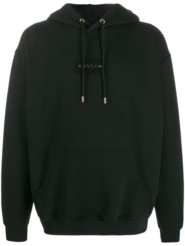 Buscemi Hooded Logo Sweater - Black