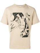 Jw Anderson Printed Crew Neck T-shirt - Brown