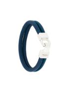 Northskull Hook Link Bracelet - Blue