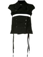 Ann Demeulemeester Oberon Top - Black