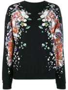 Givenchy Floral Print Sweatshirt - Black