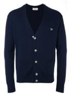 Maison Kitsuné Placket Detail Cardigan