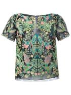 Marchesa Embroidered T-shirt