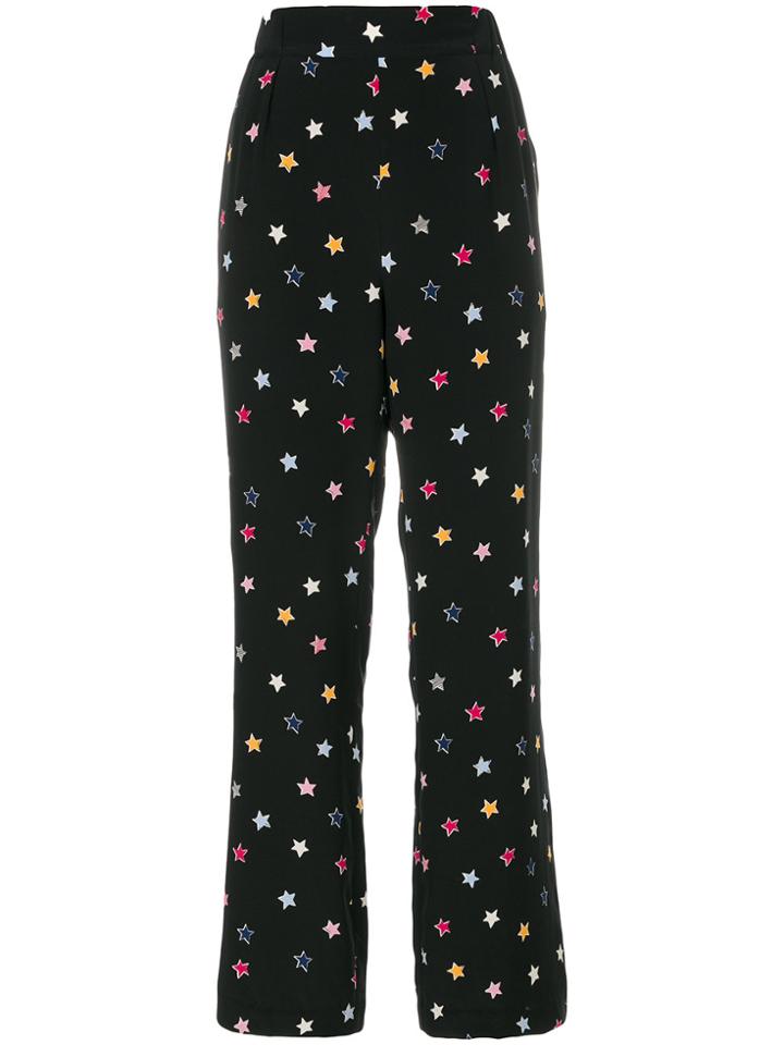 Chinti & Parker Star Pyjama Trousers - Black