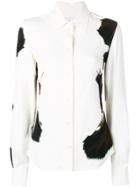 Victoria Beckham Cow Print Shirt - White