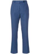 Etro Geometric Pattern Trousers - Blue