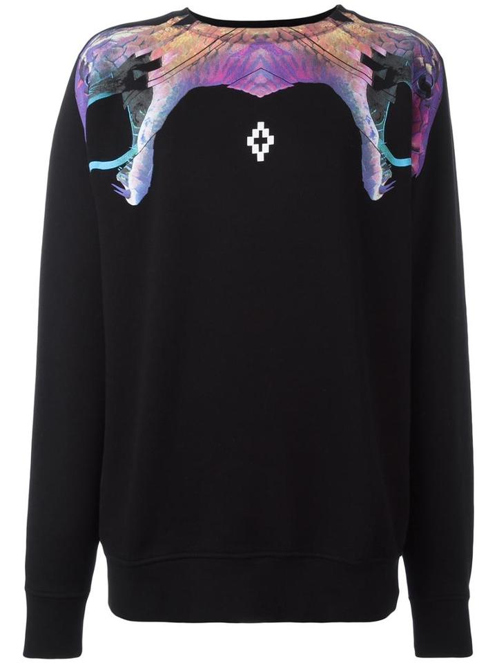 Marcelo Burlon County Of Milan 'yulisa' Sweatshirt, Women's, Size: Small, Black, Cotton