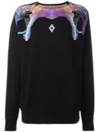 Marcelo Burlon County Of Milan 'yulisa' Sweatshirt, Women's, Size: Small, Black, Cotton