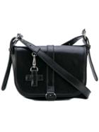 A.f.vandevorst - Saddle Crossbody Bag - Women - Leather - One Size, Black, Leather