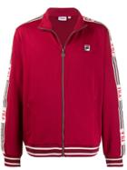 Fila Side Logo Stripe Detail Jacket - Red