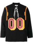 Facetasm Sports Jersey Sweatshirt - Black
