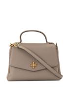 Tory Burch Kira Small Top Handle Satchel - Brown
