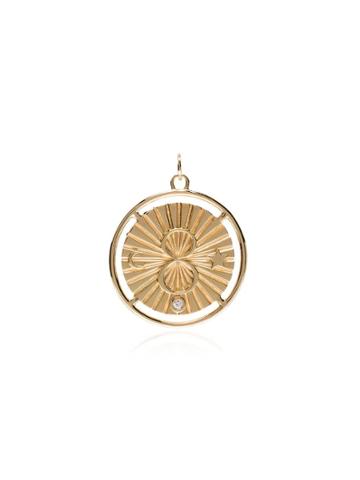 Foundrae Karma Medallion Pendant - Gold