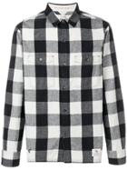 Neighborhood Checked Front Pocket Shirt - Black