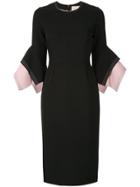 Roksanda Layered Sleeve Dress - Black