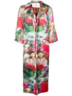 Adam Lippes Floral Coat - Multicolour