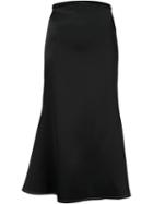 Ellery Long Circle Skirt, Women's, Size: 6, Black, Polyester