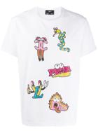 Domrebel Luxury Print T-shirt - White