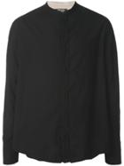 Ziggy Chen Colarless Shirt - Black