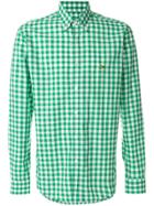 Etro Checked Button-down Shirt - Green