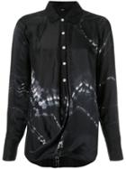 Uma Raquel Davidowicz - Printed Shirt - Women - Silk/viscose - 44, Black, Silk/viscose