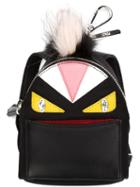 Fendi Bag Bugs Backpack Bag Charm, Black, Nappa Leather/nylon