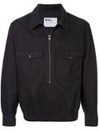 Margaret Howell Half-zip Denim Jacket - Black