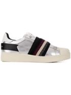 Moa Master Of Arts Elasticated Strap Sneakers - Silver