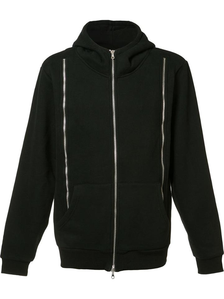 Mostly Heard Rarely Seen Zippers Hoodie - Black